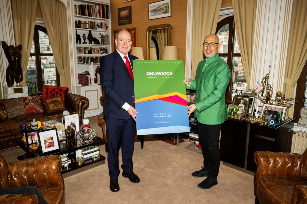 Only Watch慈善拍卖由摩纳哥亲王全力支持，并由拍卖发起人Luc Pettavino主理，今年已是第10届。