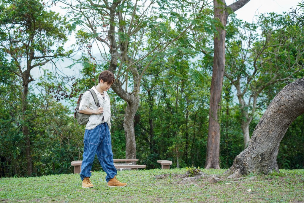 陳健安為新版本《梨子（陪我遠征）》拍攝MV。