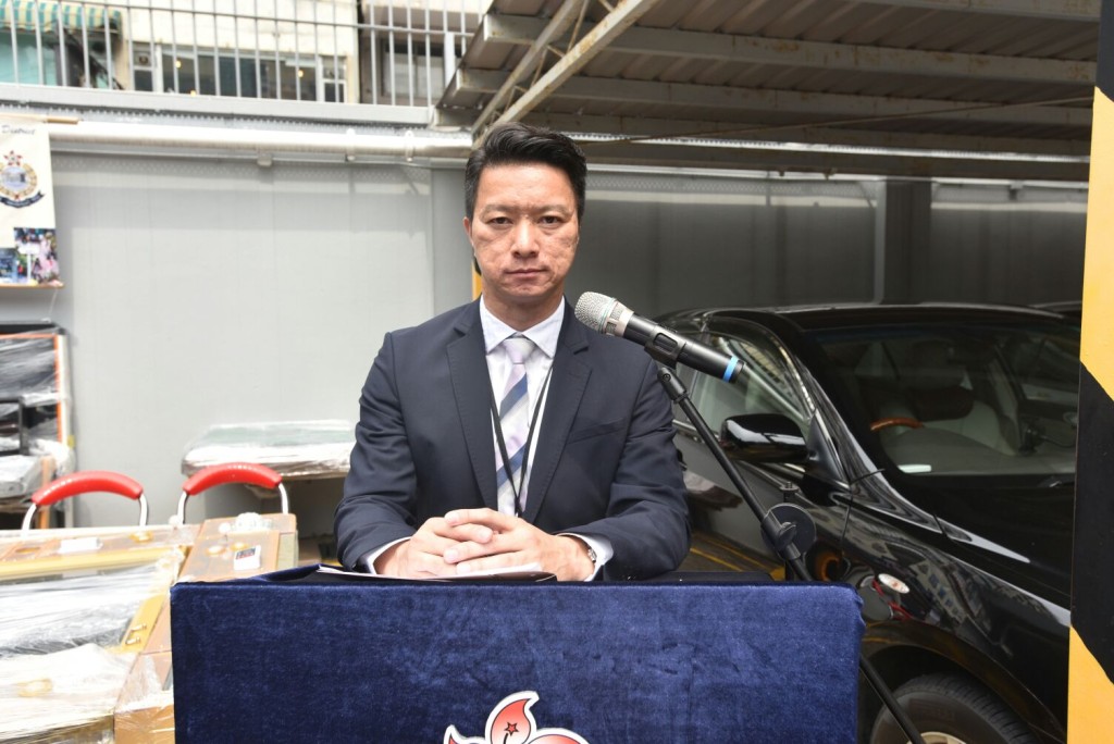 旺角警區行動主任馬宏毅。楊偉亨攝