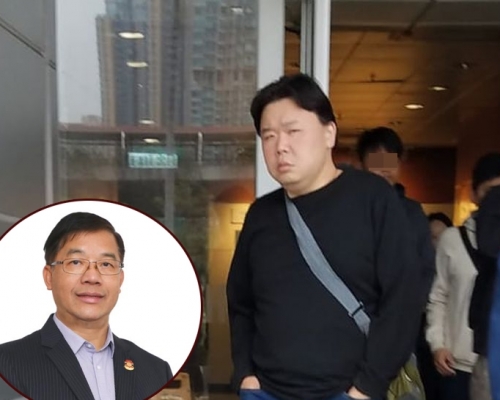 「兼職助理」黃漢明承認沒在文光明同意下,取用對方物業地址為多項服務的登記地址。小圖為區議員文光明。