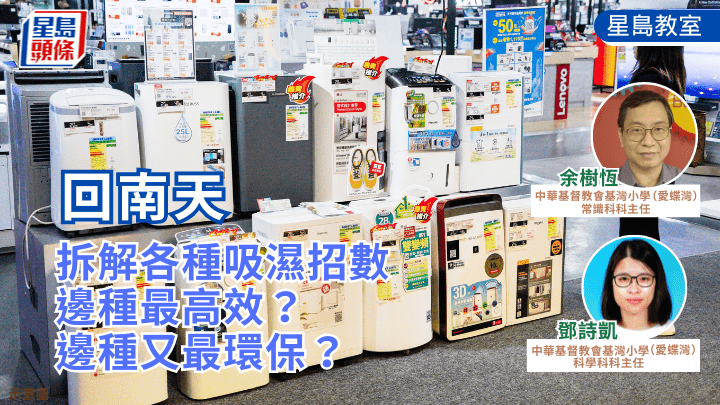 回南天｜拆解各種吸濕招數 邊種最高效？邊種又最環保？｜星島教室