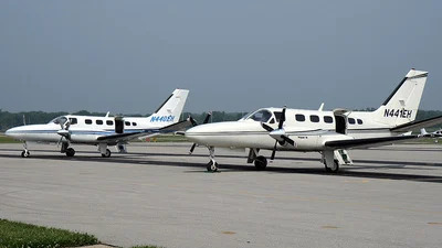 圖為塞斯納441(Cessna 441)雙引擎飛機。flightradar24 圖為塞斯納441(Cessna 441)雙引擎飛機。flightradar24
