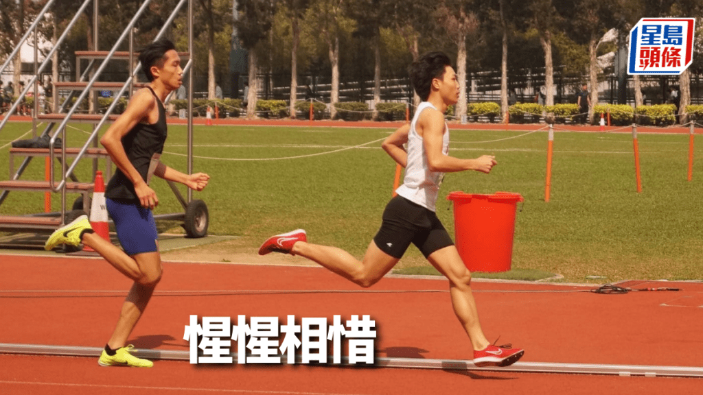 朱洛言慶幸有好對手。 黃靜熙攝