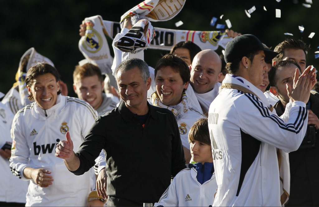 奧斯爾助皇家馬德里奪2012西甲錦標。網上圖片