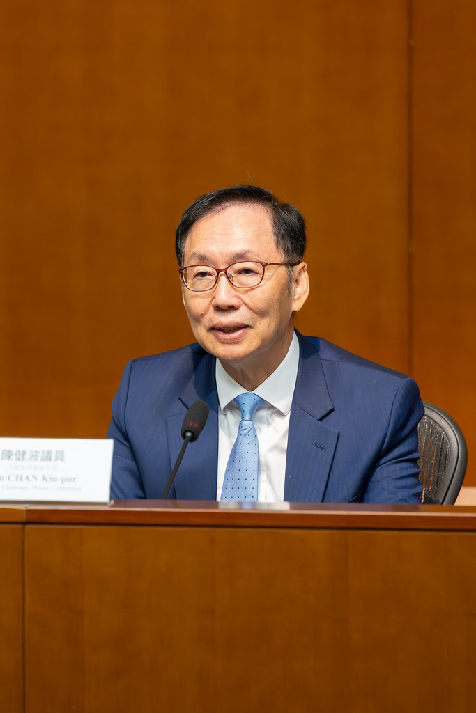 陳健波。立法會網站圖片 陳健波。立法會網站圖片