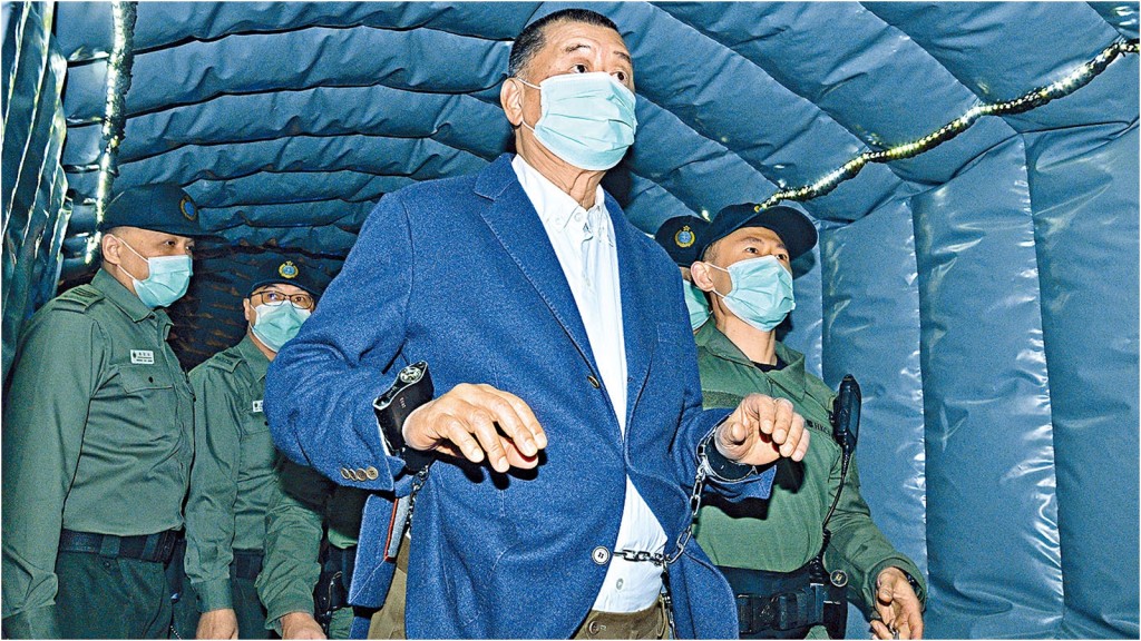 壹傳媒集團創辦人黎智英。資料圖片