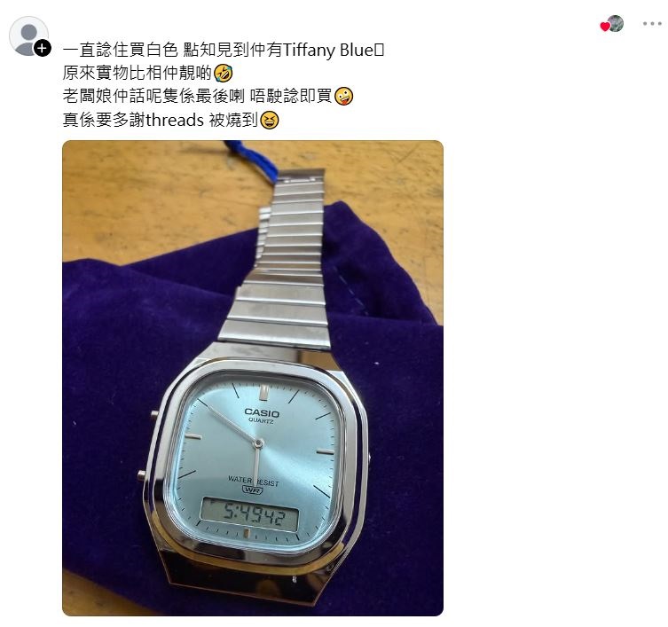不少網民被「燒到」購買。  (Threads 截圖)