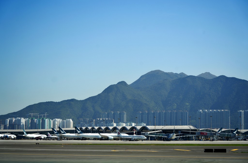 香港國際機場已經符合清關、出入境及檢疫條件。資料圖片