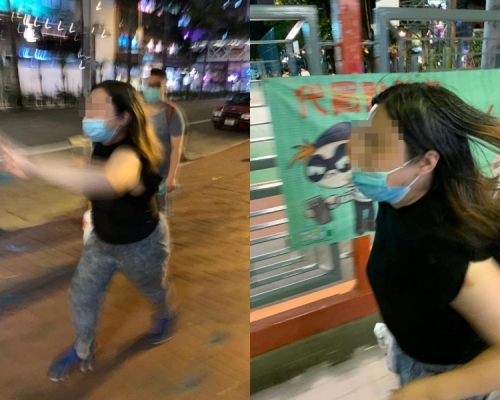 大媽噴口水後狂跑。巴打絲打 Facebook Club 