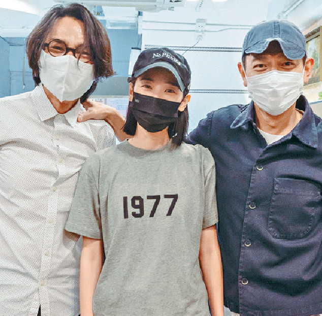 ■劉雅瑟笑言片中不用捱打，拍攝過程輕鬆。