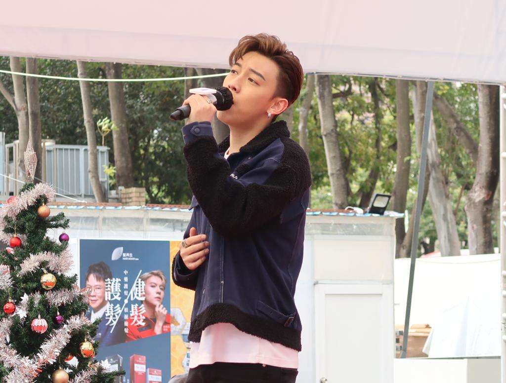 今日MC到工展會出席活動。