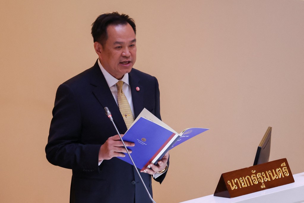 泰國總理阿努廷宣布要加強打擊電騙活動。路透社