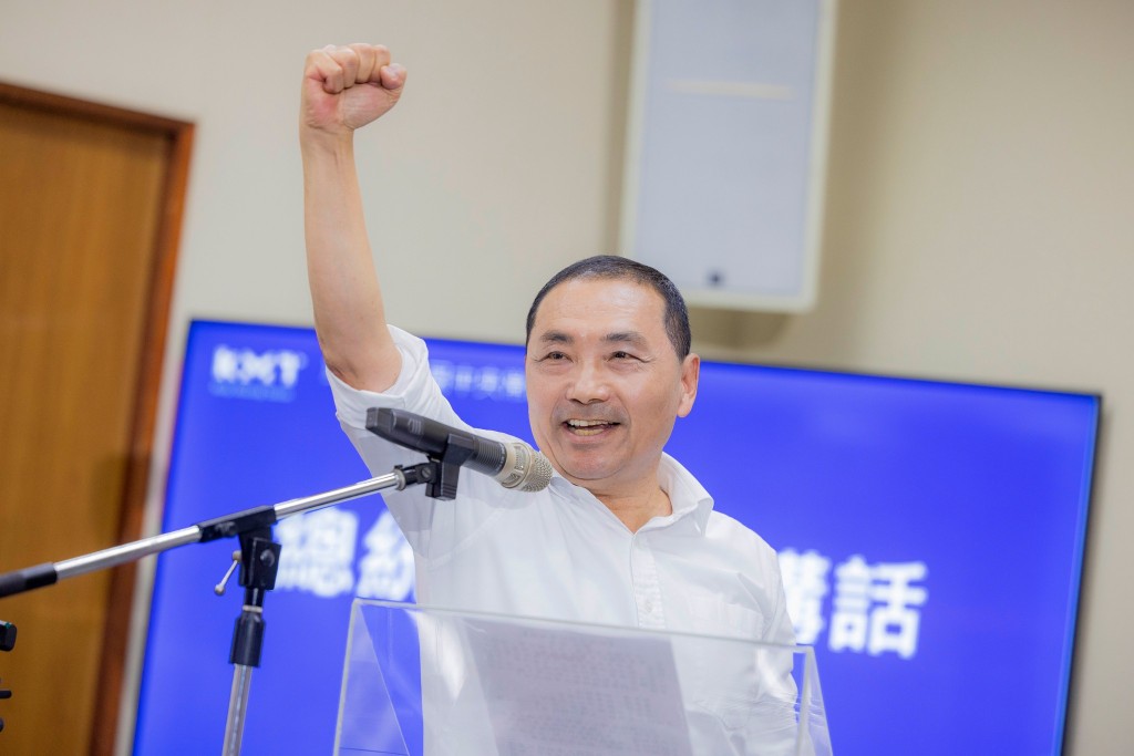 侯友宜将参选台湾明年大选。