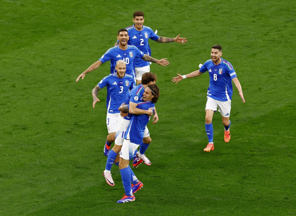 意大利在史巴列堤带领下，注重控球。Reuters
