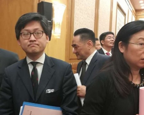 黃惠沖指現在不方便評論。楊浚源攝