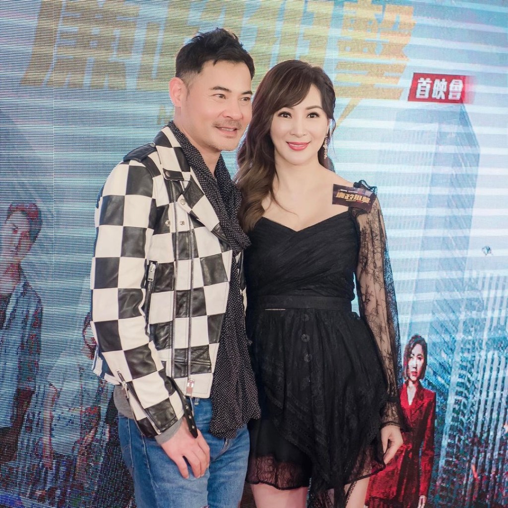 黃智賢在劇集《廉政狙擊》同羅霖相隔27年再合作，外形依然合襯。