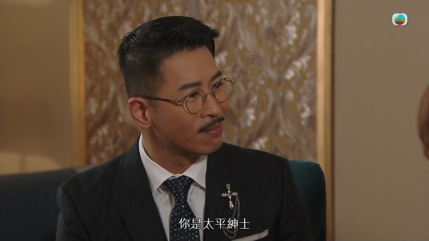蔡國威日前客串《愛回家》飾演黃叔叔。 蔡國威日前客串《愛回家》飾演黃叔叔。