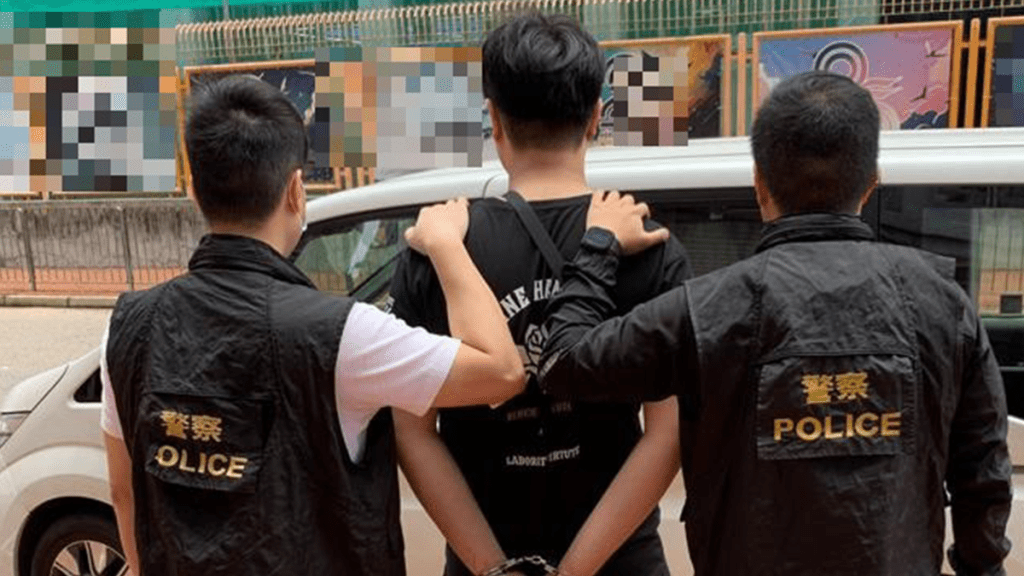 警方拘捕一名17歲男童，涉嫌「企圖以欺騙手段取得財產」。警方提供