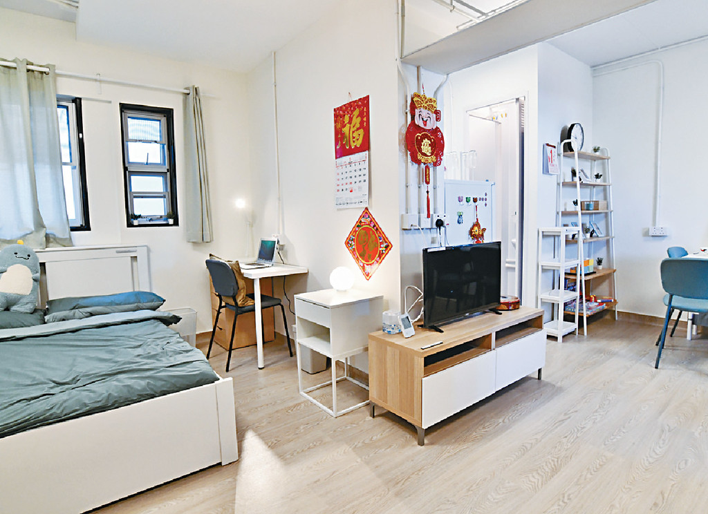 ■简约公屋示范单位。
