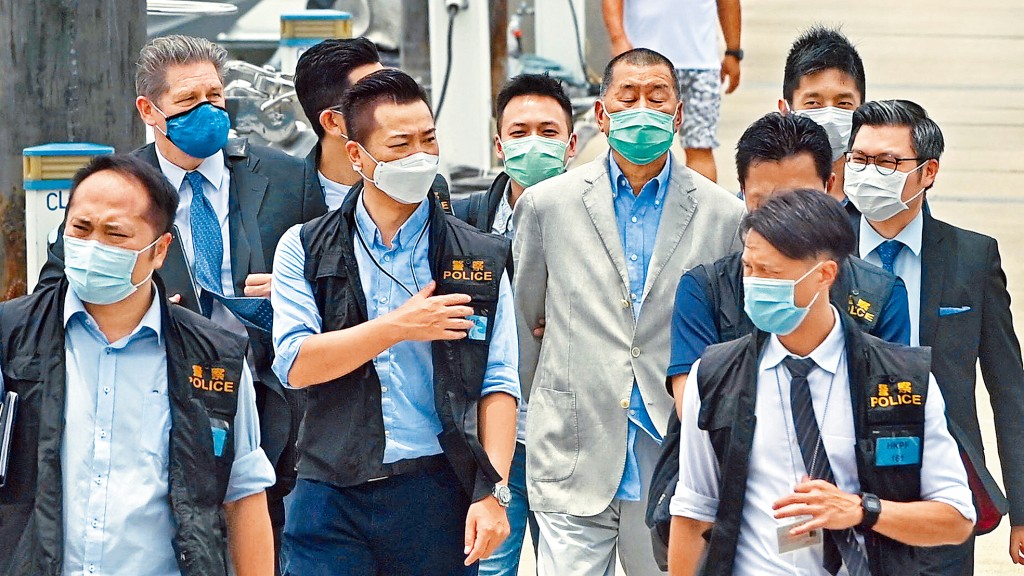 黎智英形容支持《国安法》的港区全国政协委员为「卖港贼」。