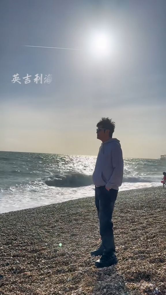 羅嘉良曾在抖音分享旅行影片。