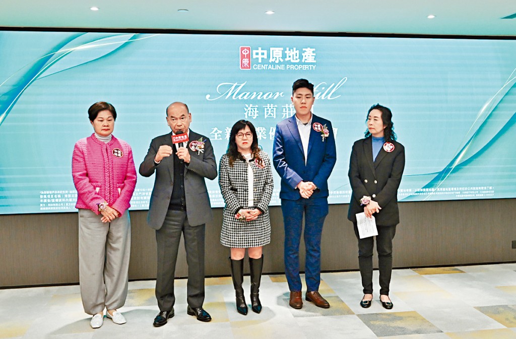 九建陳淑芳表示,海茵莊園部署推更多單位吸大手客。