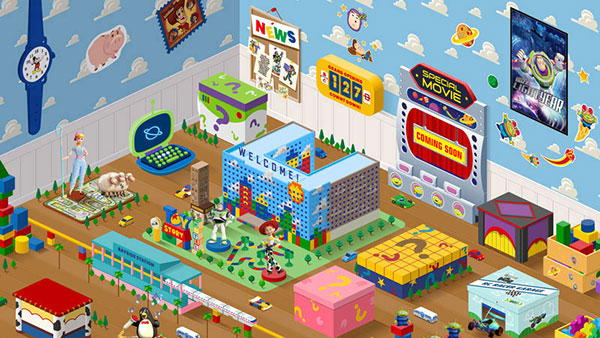 剛在11月29日推出的Tokyo Disney Resort Toy Story Hotel特設網站。