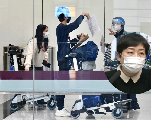 至少8名英國回港人士感染變種病毒。資料圖片