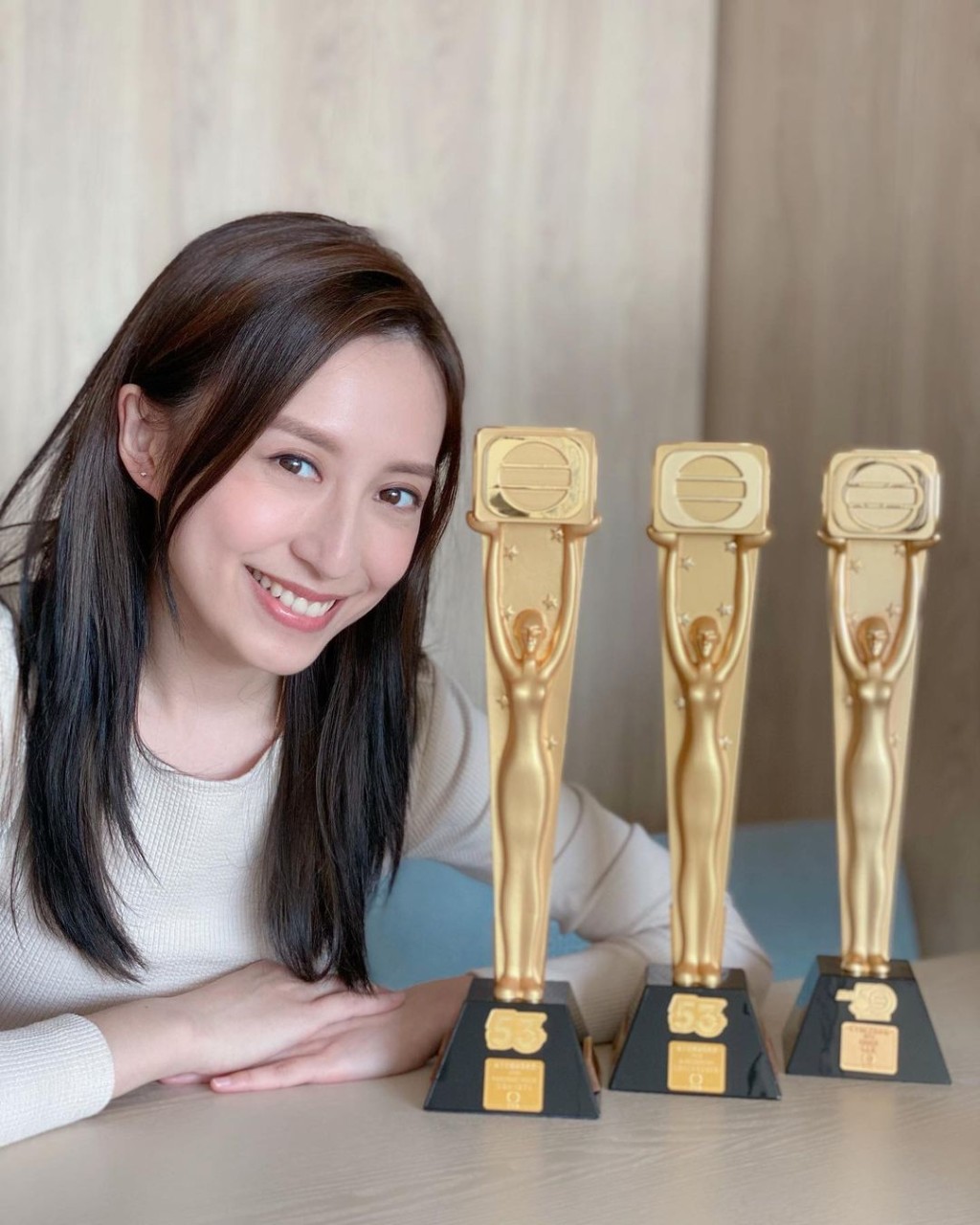 嘉欣上月連奪「最受歡迎電視女角色」及「馬來西亞最喜愛TVB女主角」,連同於2016年奪得的「最佳女配角」,合共3獎。