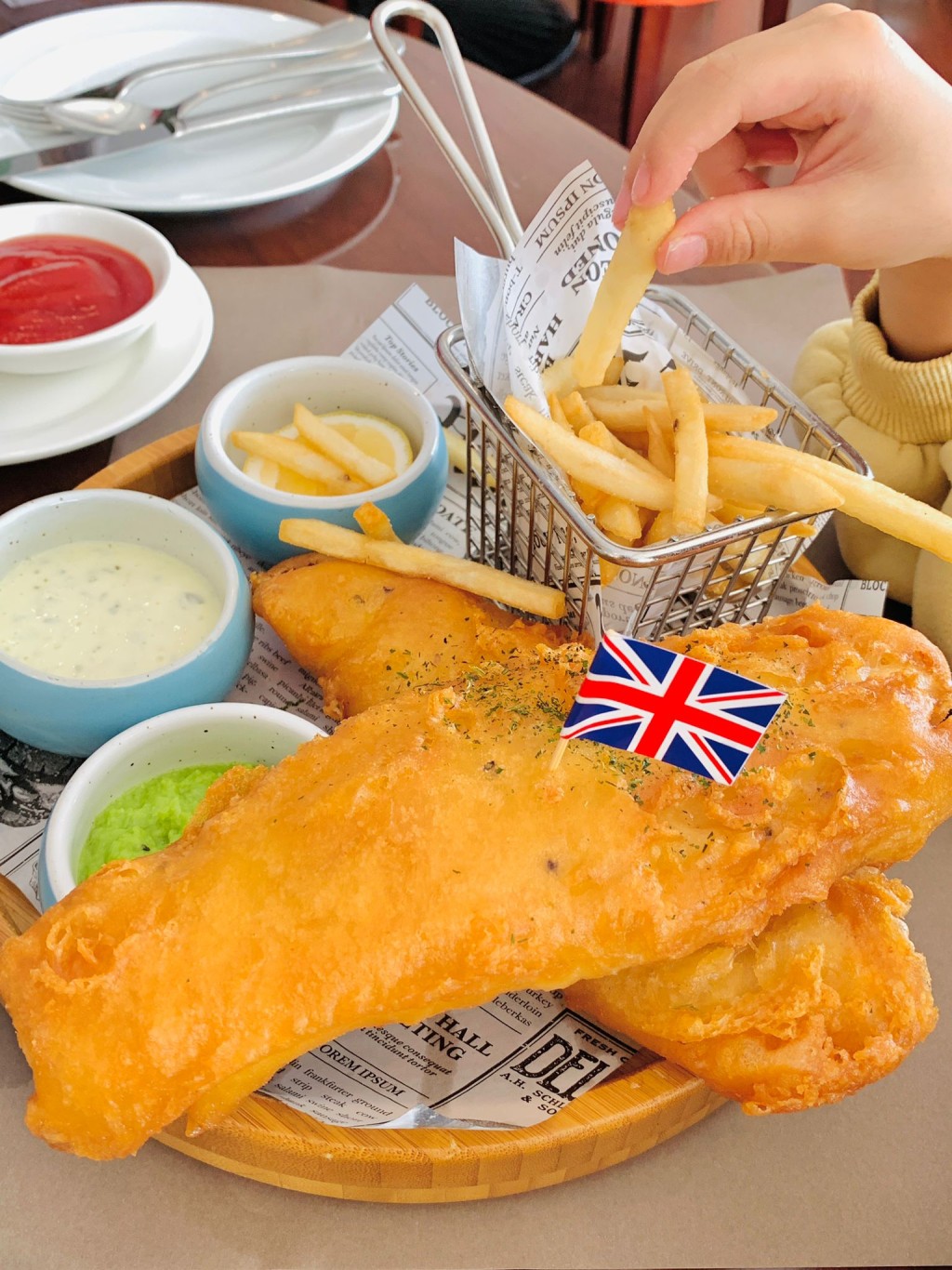 必試fish and chips。(圖片提供:mrs1amology) 必試fish and chips。(圖片提供:mrs1amology)