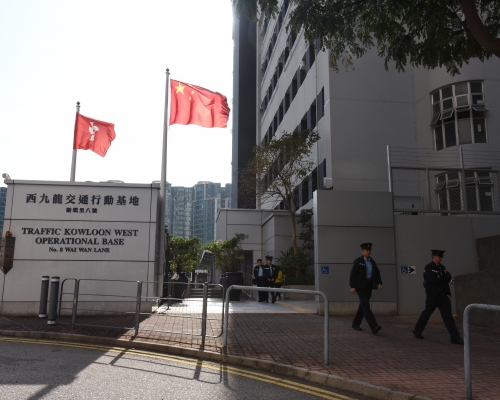 警方拘捕的士司機。資料圖片
