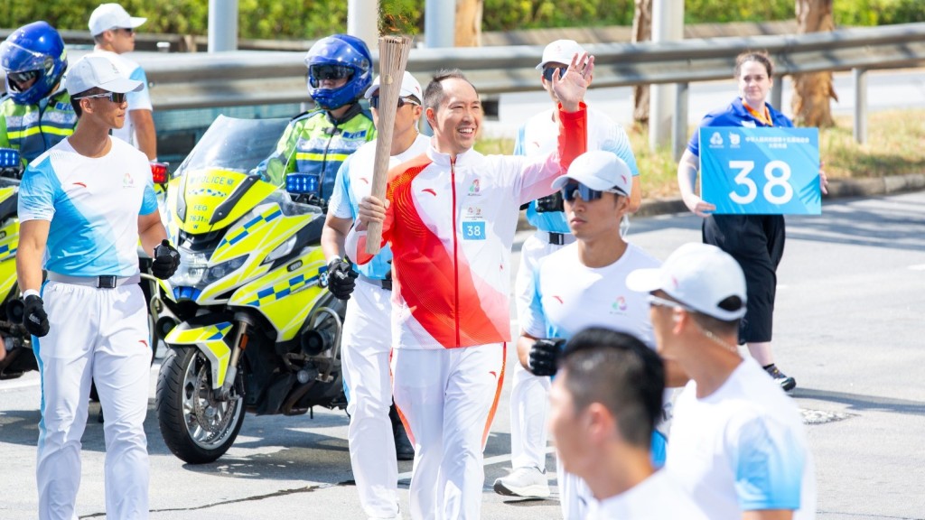 全運會︱參與港區火炬傳遞 信和主席黃永光:是莫大榮譽 集團將全力支持十五運會