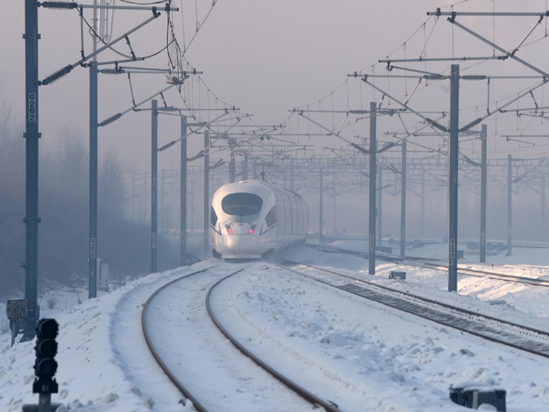 京哈高鐵全線貫通。新華社