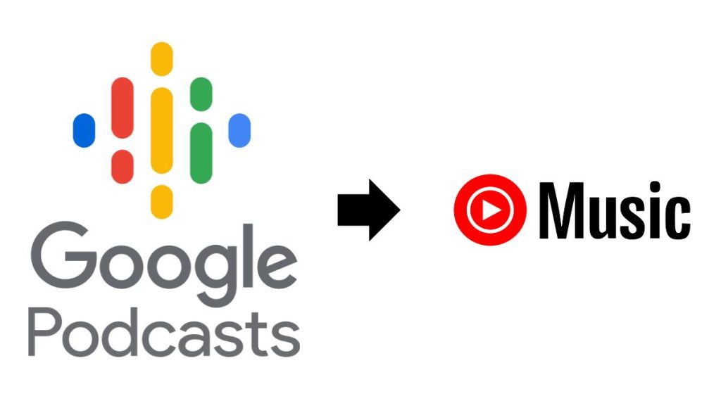 Google Podcast將停用，功能將轉移至YouTube Music。