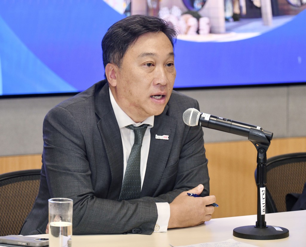 投資推廣署創新及科技組總裁黃煒卓 投資推廣署創新及科技組總裁黃煒卓