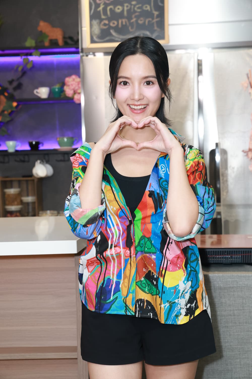 陳嘉寶指三個女「長期一個墟」。 陳嘉寶指三個女「長期一個墟」。