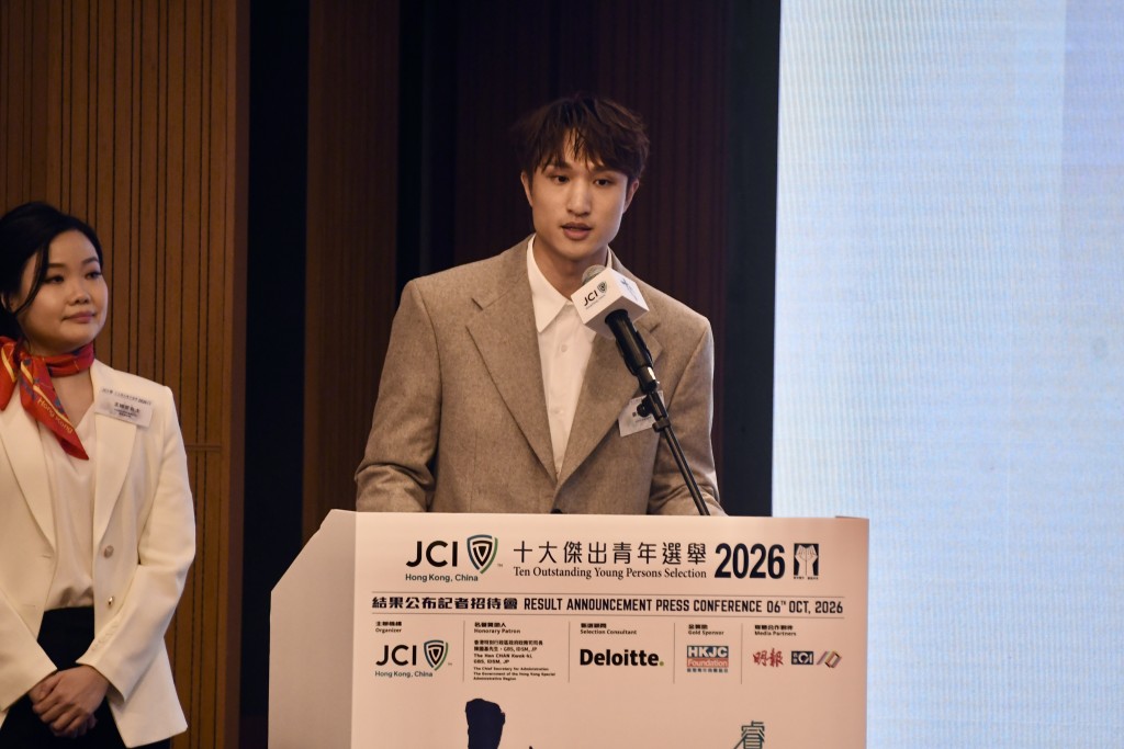 十大杰出青年选举2026于10月5日公布结果,今届有9名杰青得主包括香港剑击代表队成员蔡俊彦。杨骏尧摄 十大杰出青年选举2026于10月5日公布结果,今届有9名杰青得主包括香港剑击代表队成员蔡俊彦。杨骏尧摄