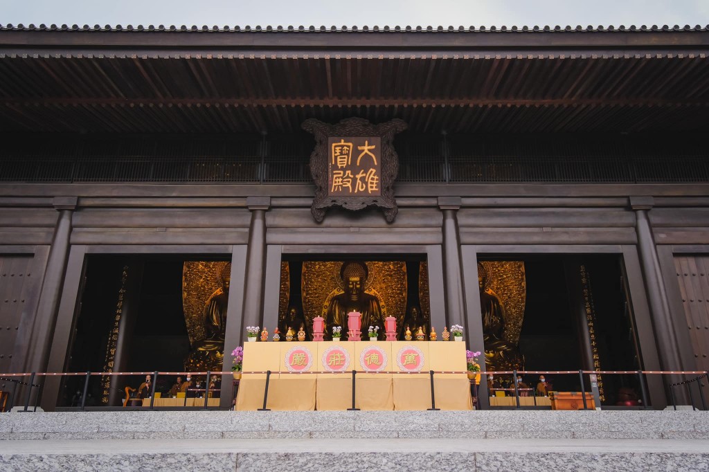 寺内除了有巨型观音像，分为主佛殿区、慈山寺佛教艺术博物馆等多个区域。（图片来源：慈山寺）