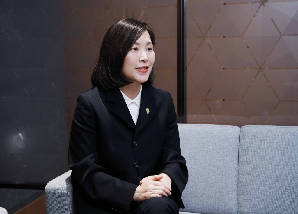 黎韋詩指,傑出市場策劃獎被業界稱為「華山論劍」。 黎韋詩指,傑出市場策劃獎被業界稱為「華山論劍」。