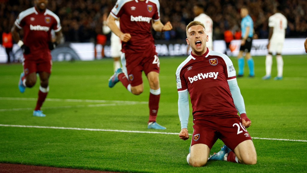 查洛保雲為韋斯咸先開紀錄。Reuters