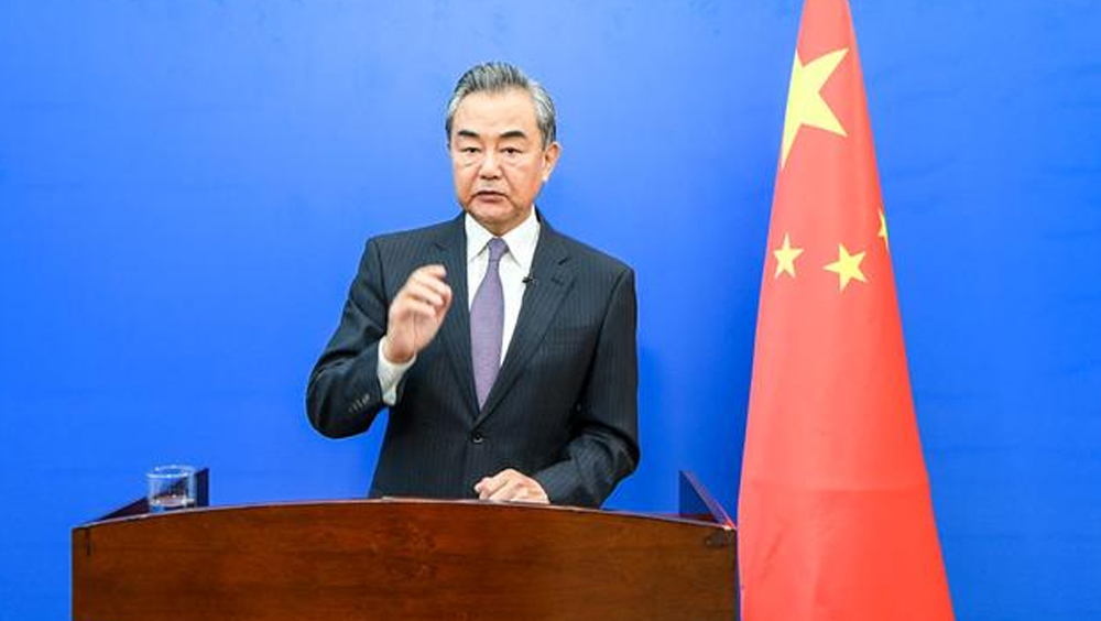 王毅稱南海不應成大國博弈「角鬥場」。