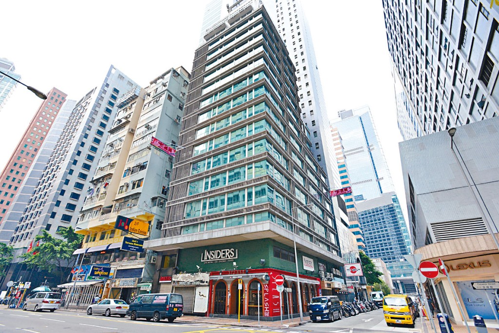 永倫集團及有關人士併購金鐘大廈，向土地審裁處申請強拍，全幢估值8.4億。