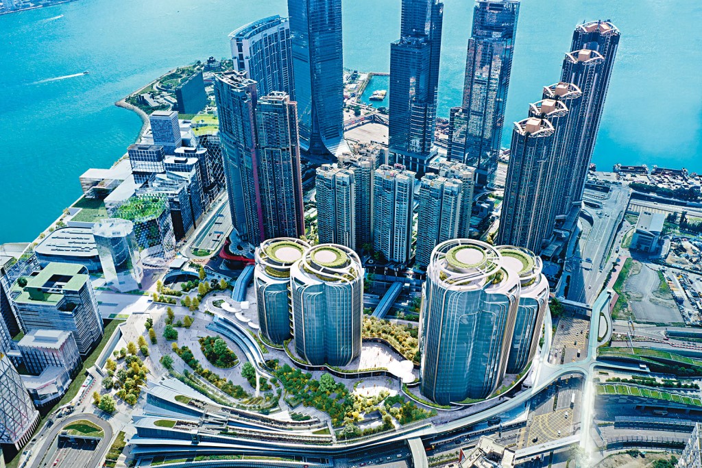 高鐵西九龍總站發展項目首錄租賃，瑞銀承租25萬方呎。