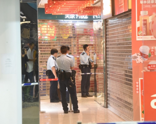 警員到場調查。