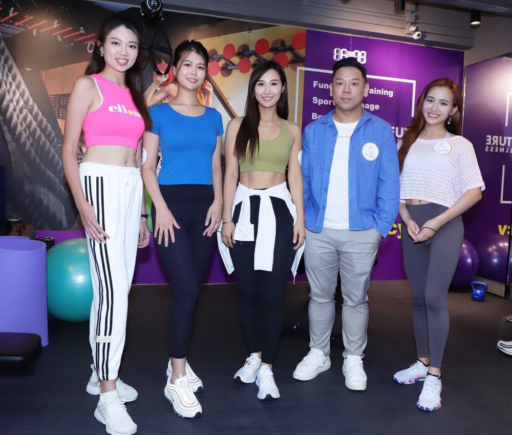 （左起）張可瑩、彭紫荊、林寶玉、陳偉傑及范莎莎。