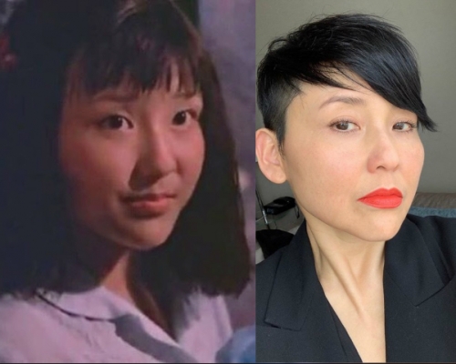 劉美君上載18歲青春照。網上圖片