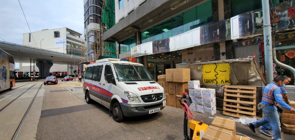 西環商廈發生爆竊案