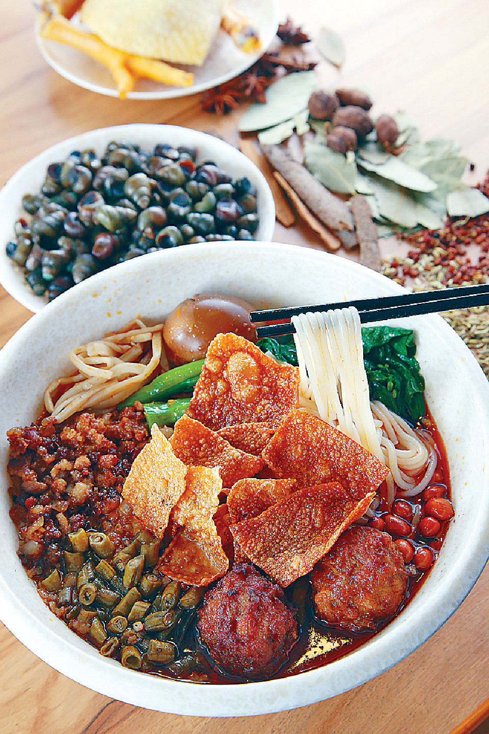 ﻿■藕丸、滷蛋柳州螺螄粉
 $57