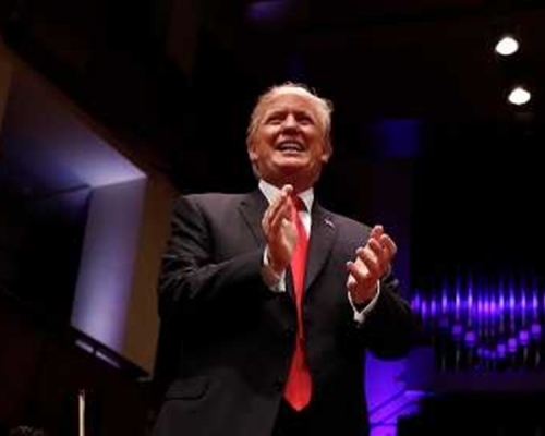 美國總統特朗普。AP