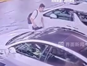 孭背囊的事主去取車。網片截圖